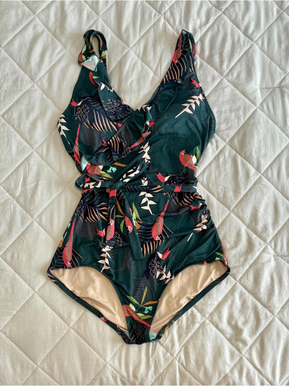 Jessica Rey Grace in Rainforest One Piece Swim Set Size S